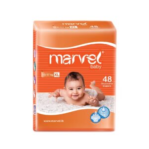 Marvel Baby Diapers Sticker XL 48 pcs Pack