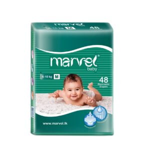 Marvel Baby Diapers Sticker M 48 pcs Pack