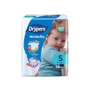 Drypers Wee Wee Dry Diaper Sticker S 58 pcs Pack