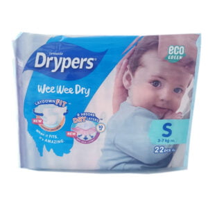 Drypers Wee Wee Dry Diaper Sticker S 22 pcs Pack