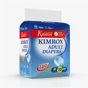 Kimrox Adult Diapers M size 10pcs Pack