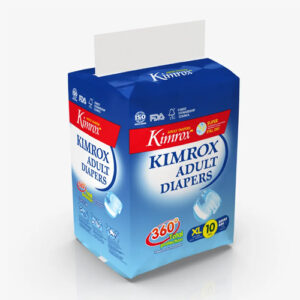 Kimrox Adult Diapers XL size 10pcs Pack